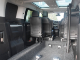 Peugeot Traveller rolstoelbus van Freedom Auto Aanpassingen binnenkant